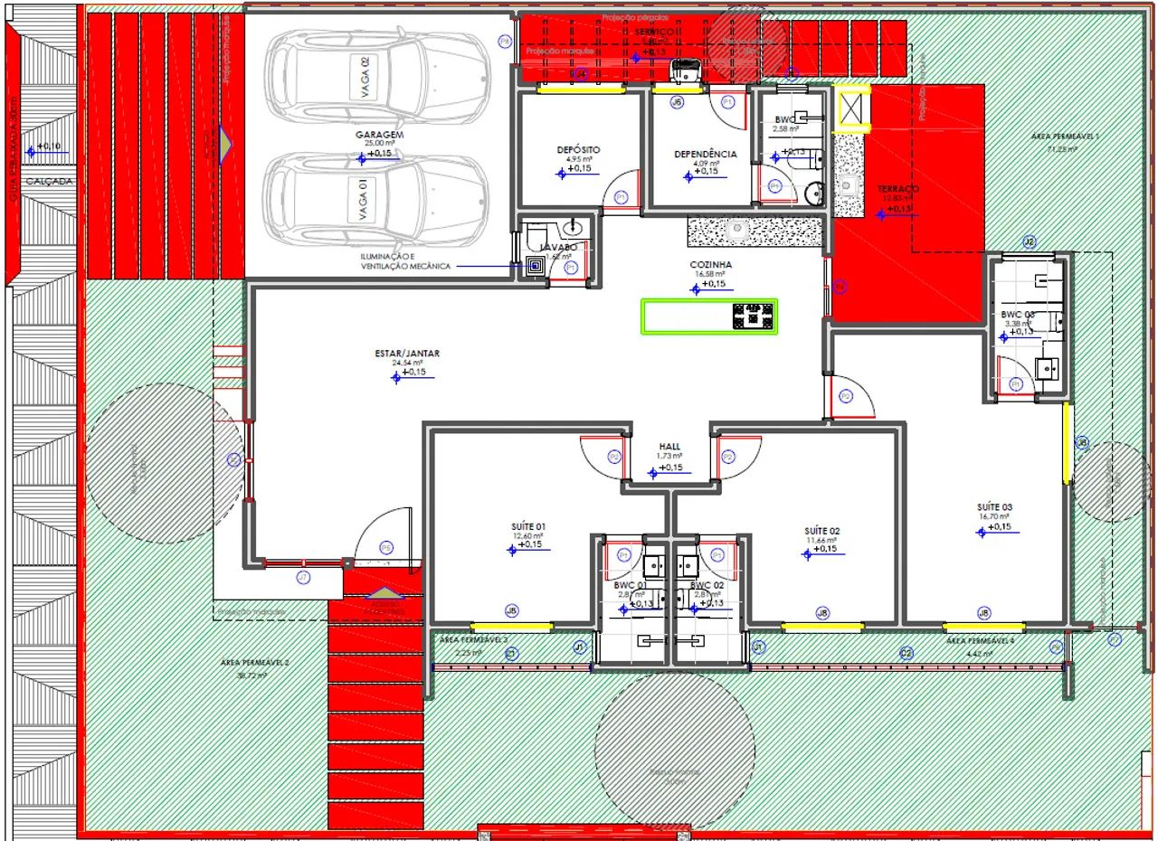 Casa de condomínio para venda tem 165 metros quadrados com 3 quartos - Foto 5