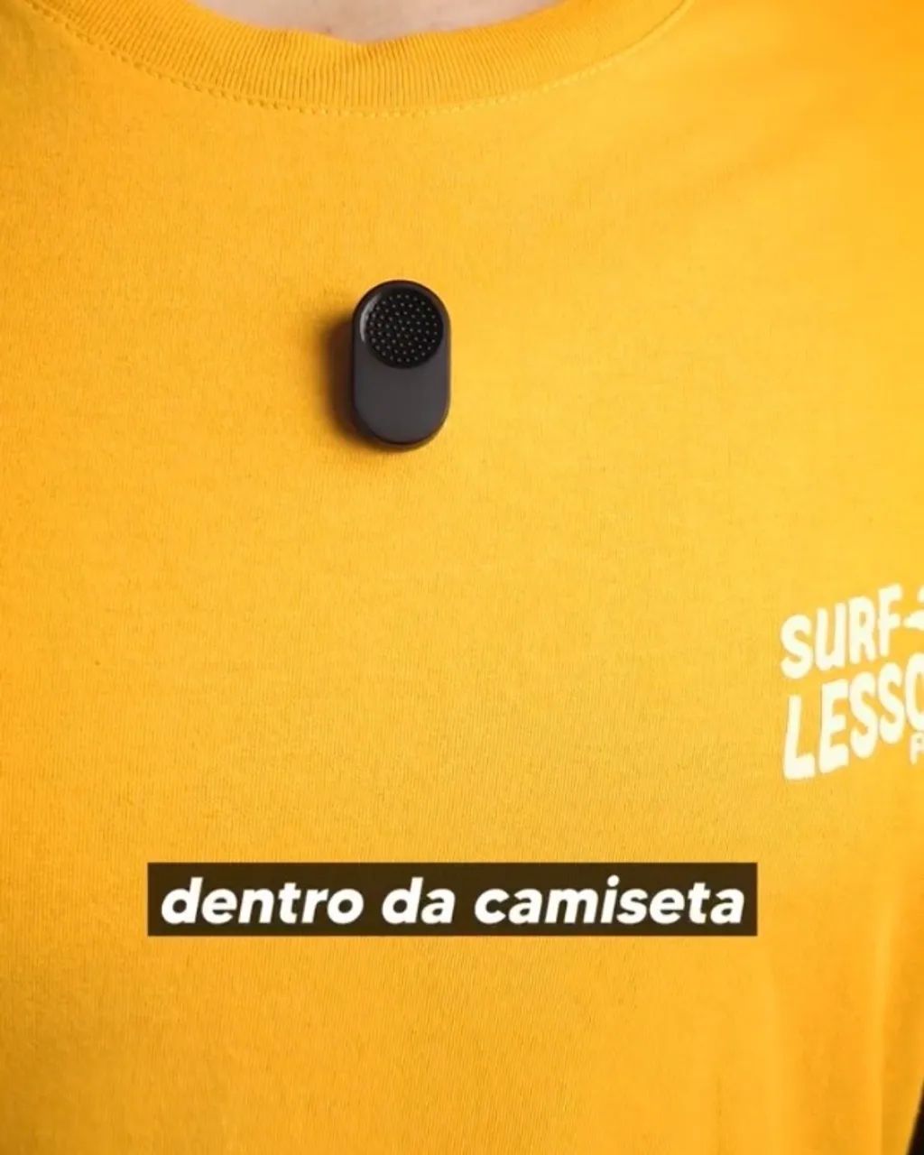 Lapela J6 Xiaomi (2 Microfones) Bluetooth, sem fio e com case de carregamento sem fio - Foto 6