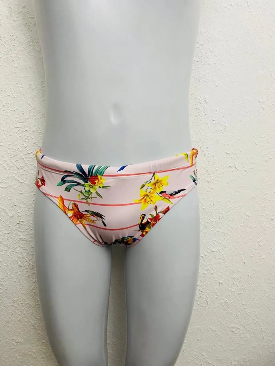 Sunga Br. Code Tamanho M Rosa estampa floral ótimo estado  - Foto 2