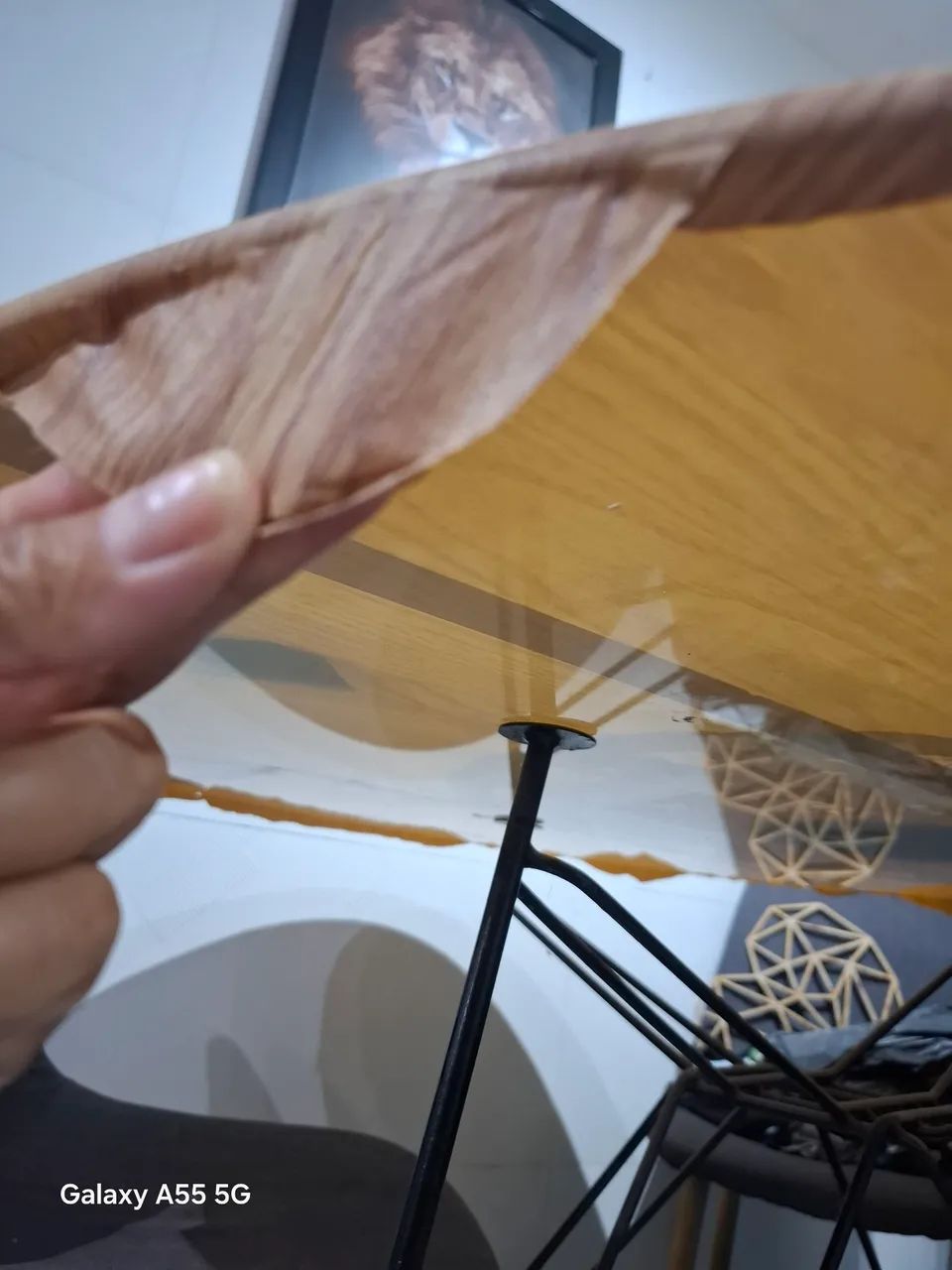 Mesa de Jantar Redonda de vidro! - Foto 5