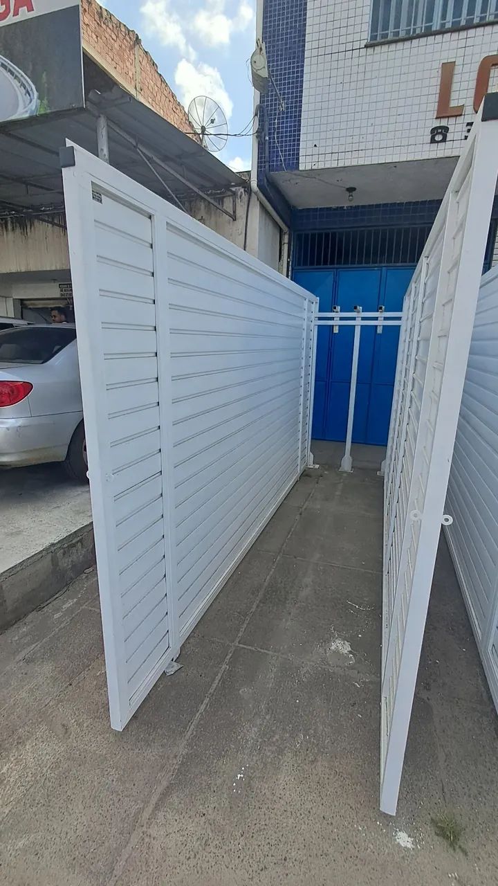 Portão correr 4,00 x 2,10 NOVO EM LOJA.
