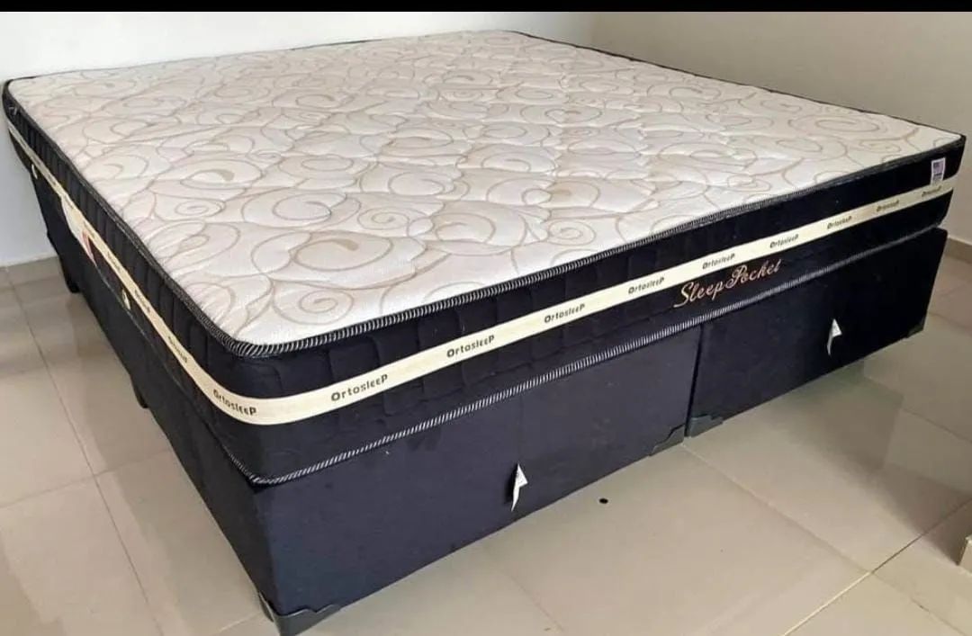 Cama Super King gigante nova