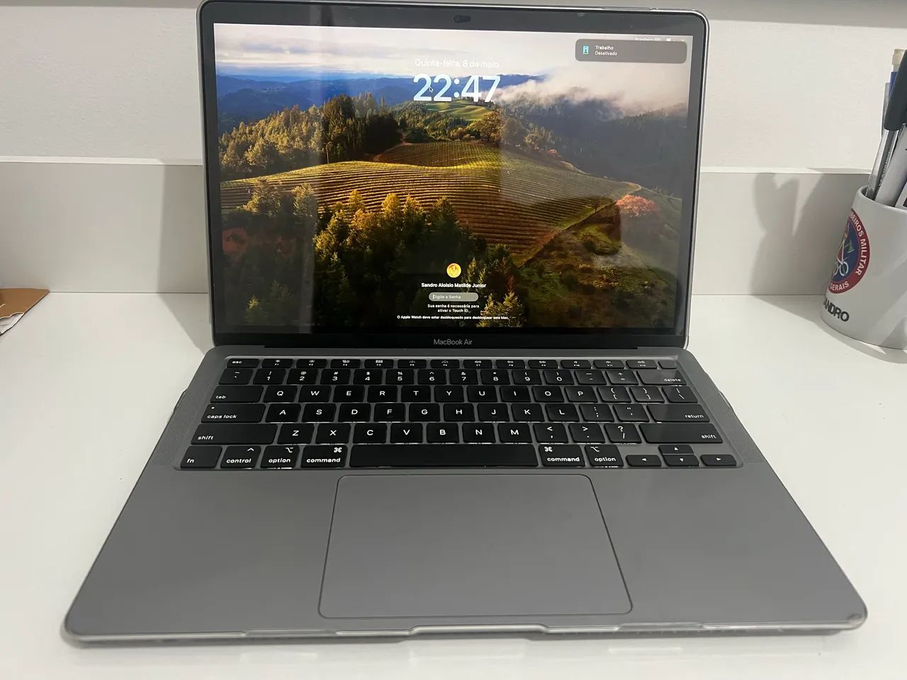y_.16❗️ 【美品】MacBook Air 2020 Apple Macbook Air 2020 13.3 polegadas Chip M1 8Gb Ram 256Gb SSD