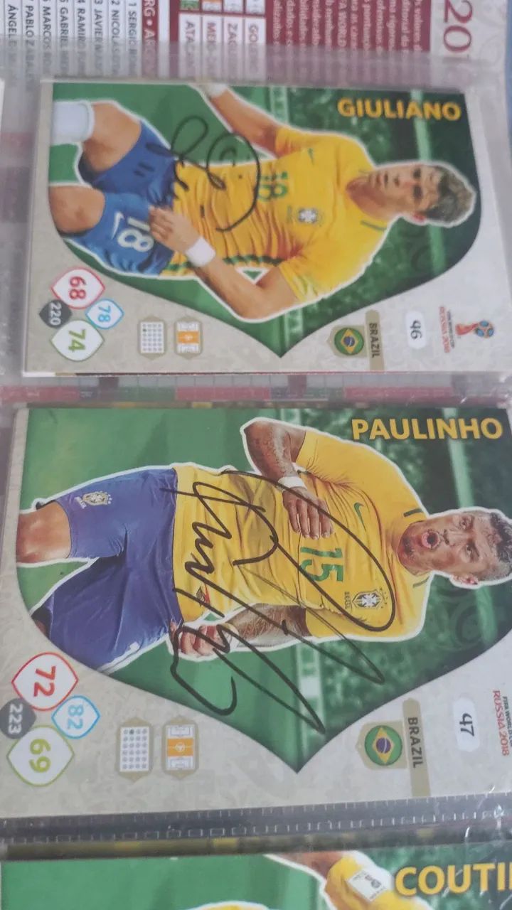 Álbum ADRENALYN COPA 2018 - com autógrafos  - Foto 3