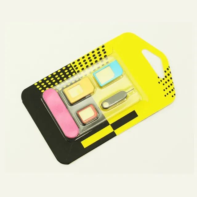 Adaptador Chip 3 Em 1 Celular Mini Micro Nano Sim Premium Original