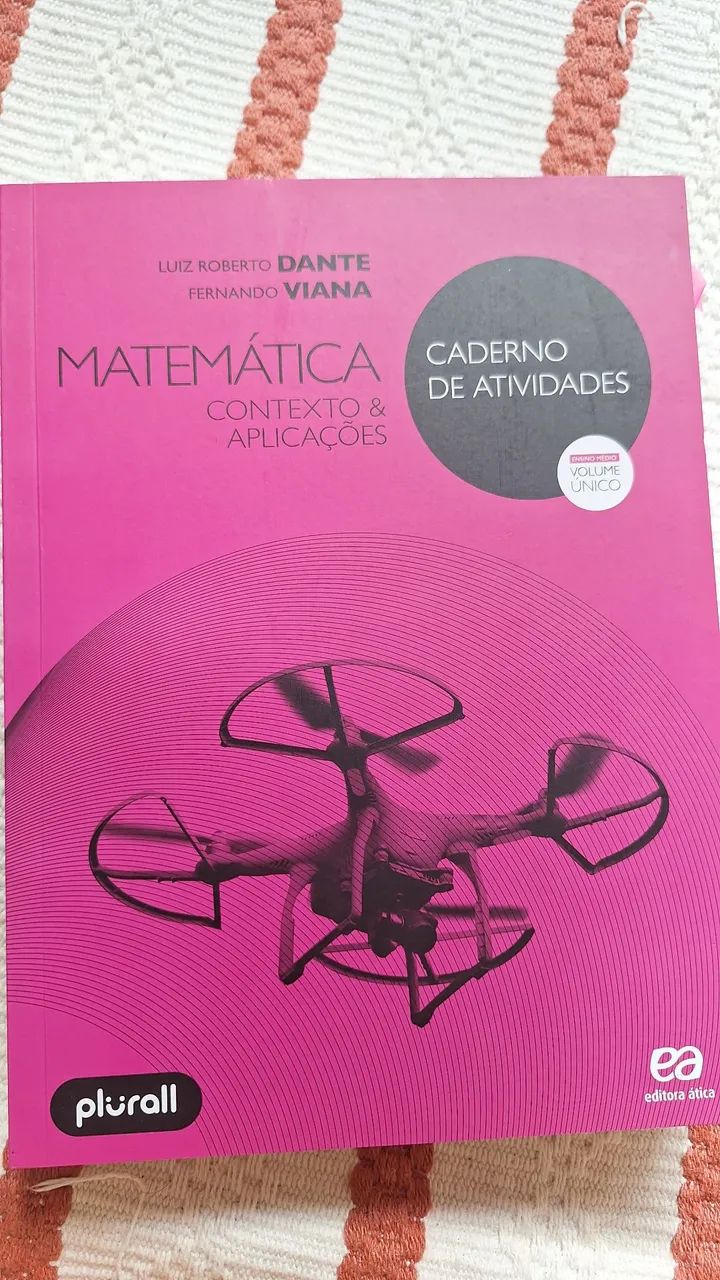 Box Matemática - contexto e aplicações-Plurall Semi Novo Ensino Médio  - Foto 2