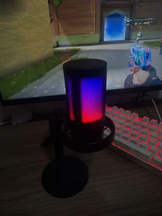 Microfone Gamer Fifine com Iluminação RGB - Foto 2