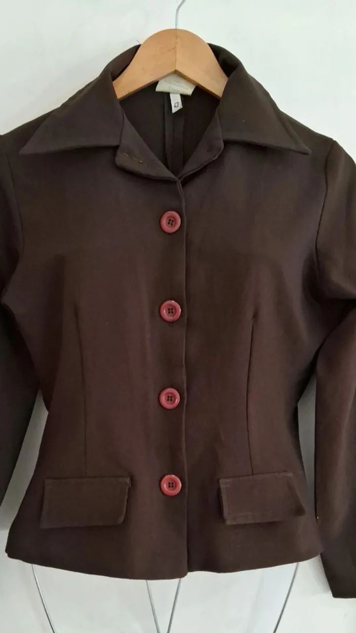 Blazer alfaiataria swet Trtiê e lenço  - Foto 5
