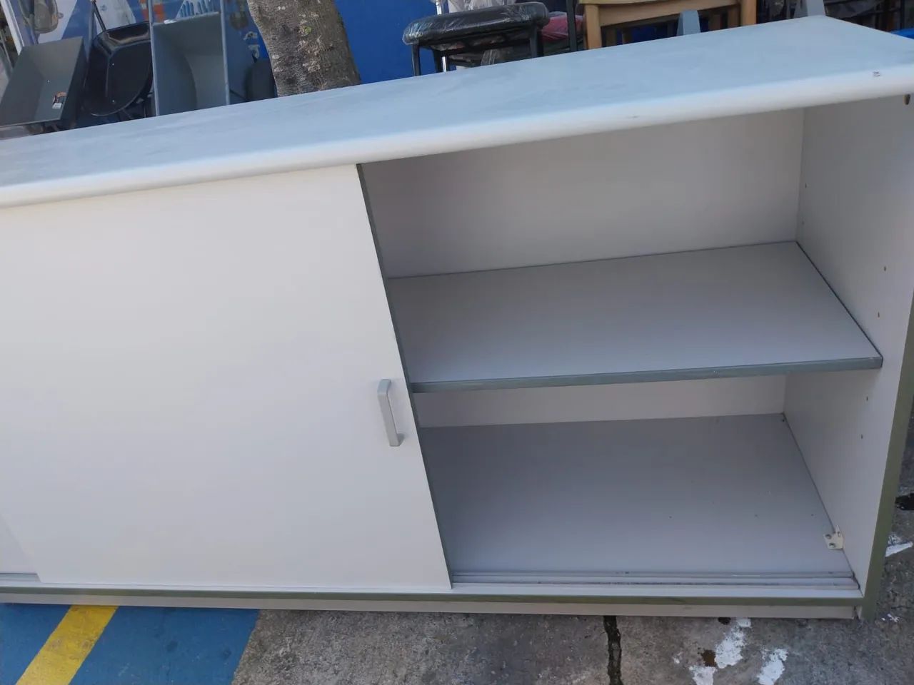 Armário de Escritório com Portas de correr 