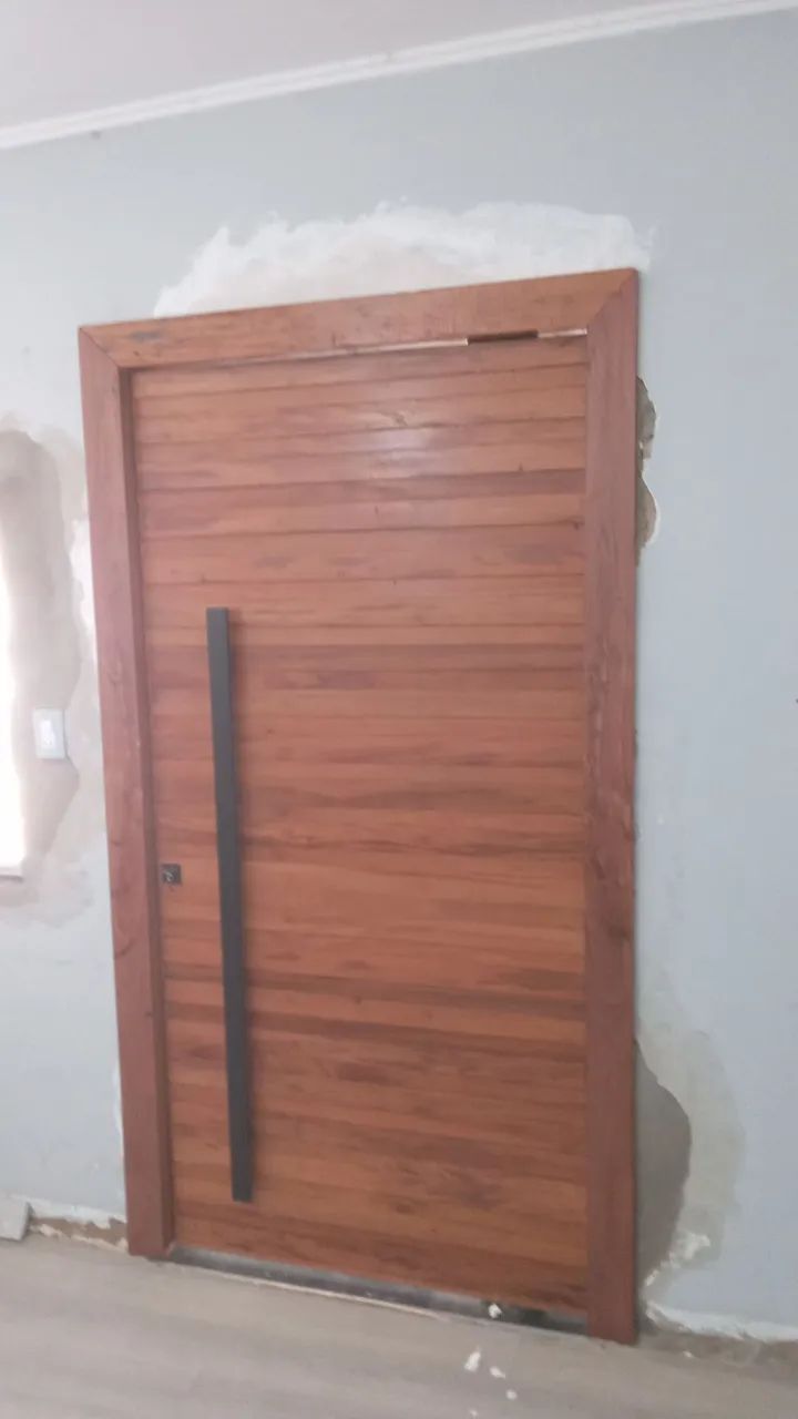 Porta pivotante completa e instalada   - Foto 2