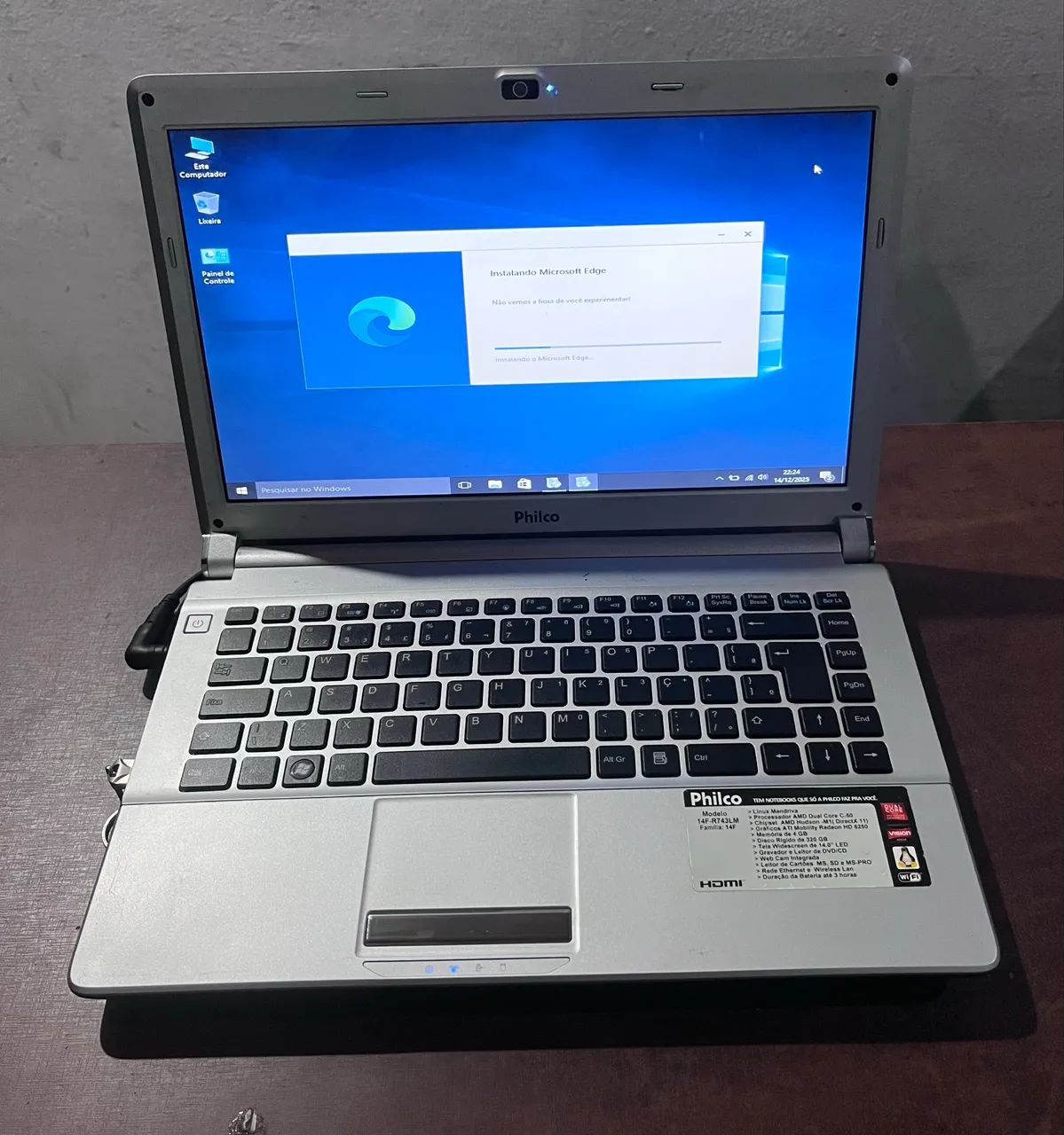 Notebook Philco Intel dual core 4gb ssd120 - Foto 3