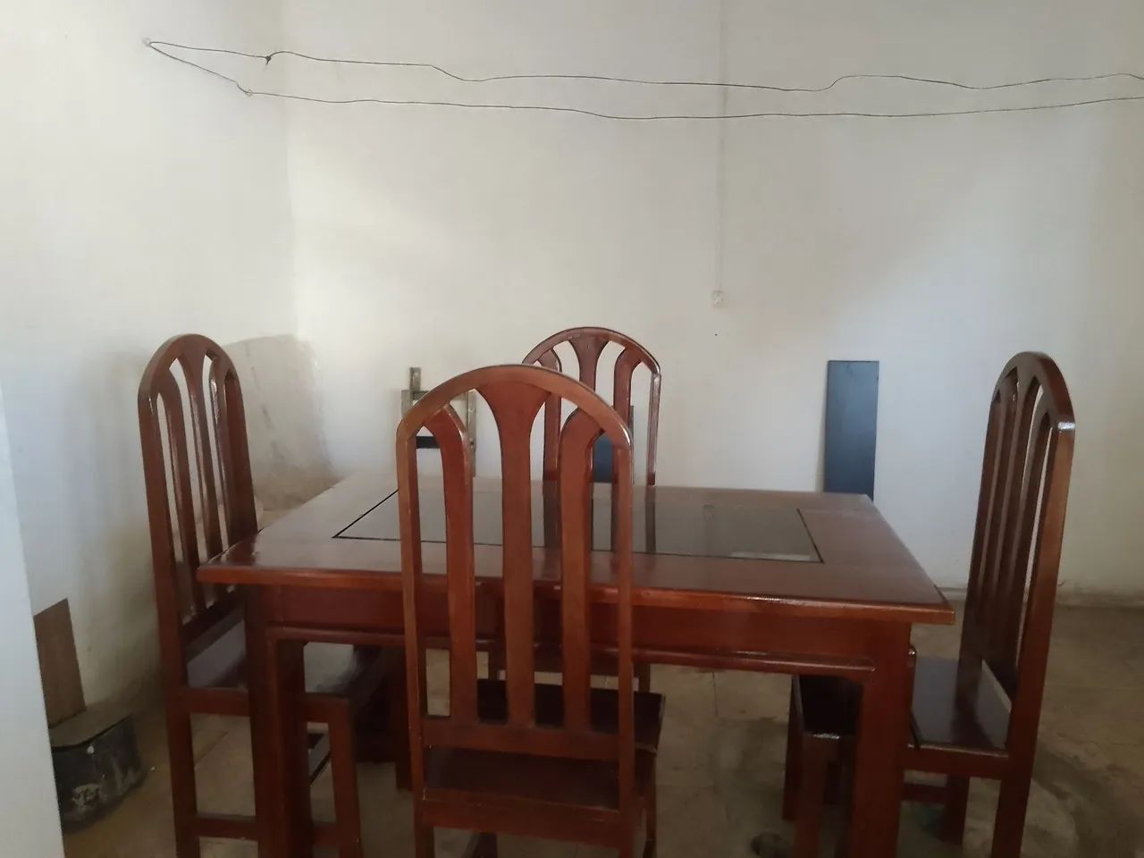 Mesa de madeira maciça sala jantar