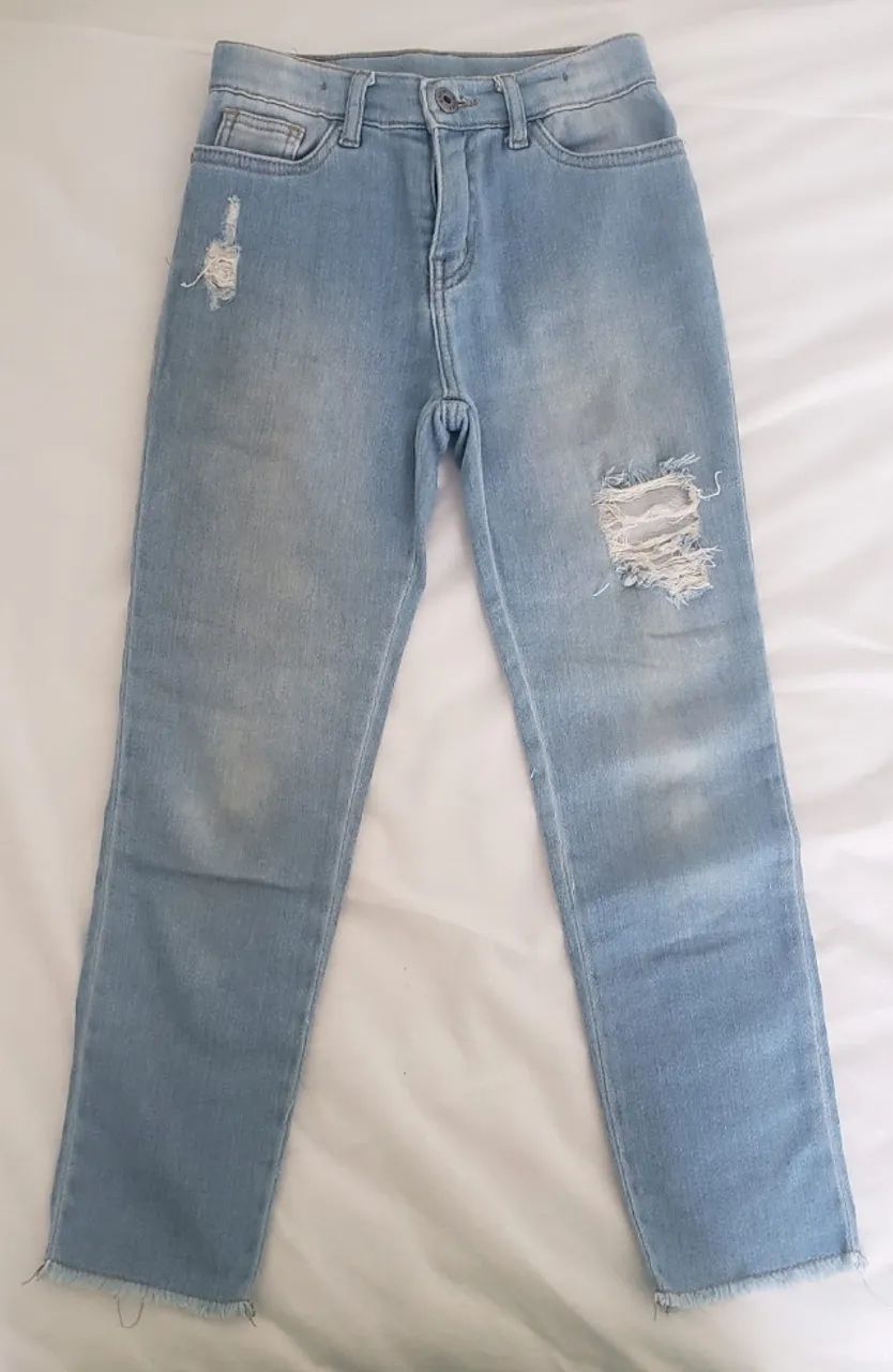 Calça jeans - menina - Green