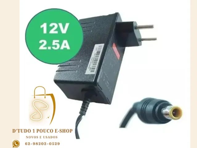 Fonte 12v 2.5a Pino Agulha Bivolt - Foto 2