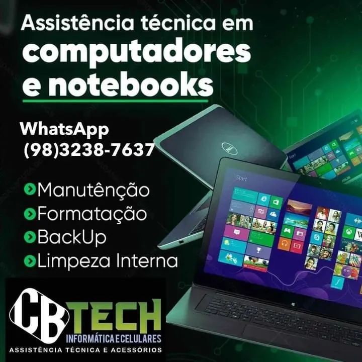 Assistência Técnica em Computadores e Notebooks - CB Tech
