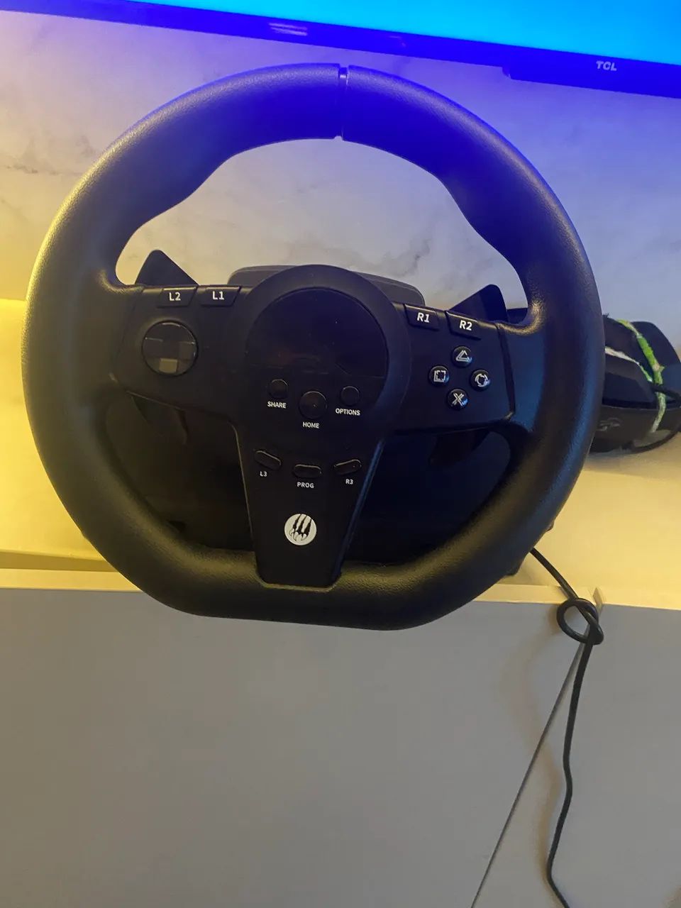 Volante para ps4, xbox e pc gamer