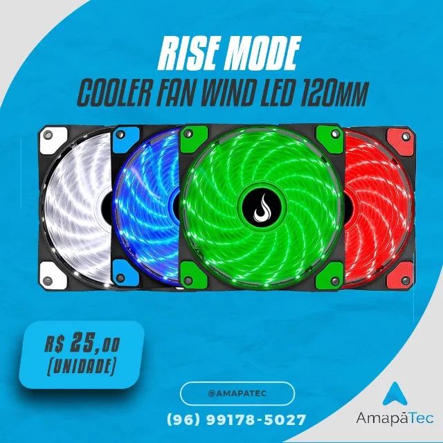 Cooler FAN Rise Mode Wind W1, 120mm