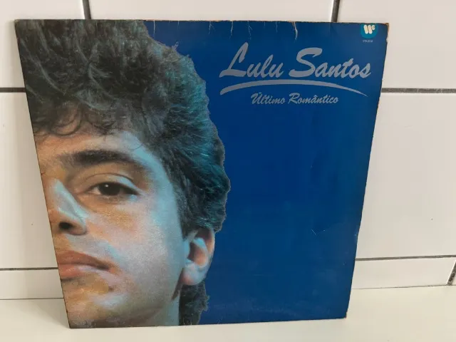 Lulu Santos - LP - Vinil - O Último Romântico + Encarte com as letras das músicas - usado