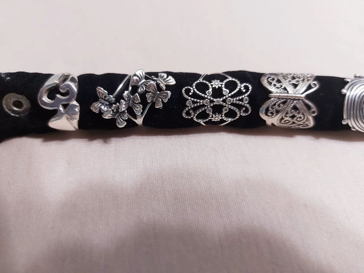  Anéis de prata 925 JÁ ESTÃO POLIDOS. - Foto 2