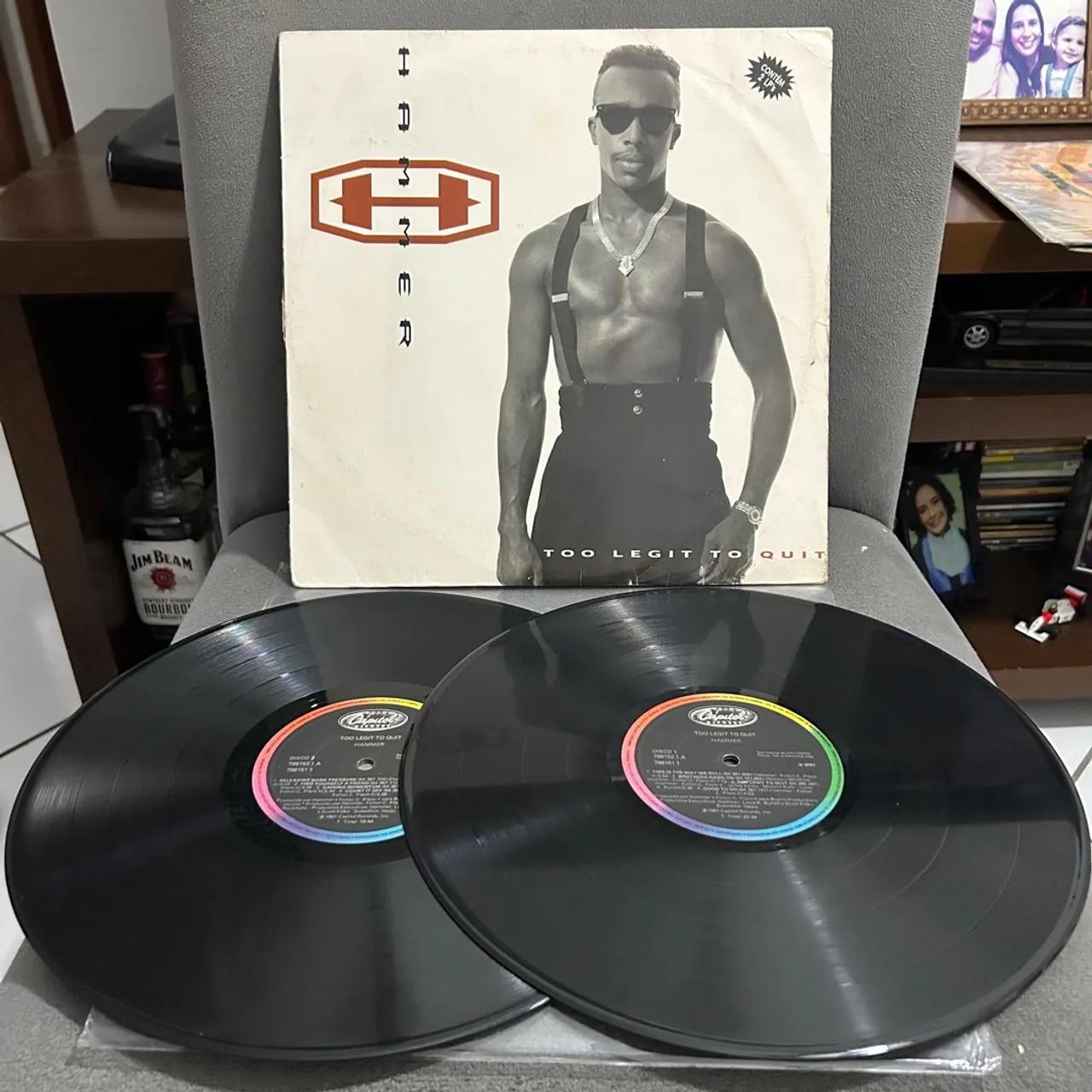 Vinil MC Hammer Too Legit to Quit