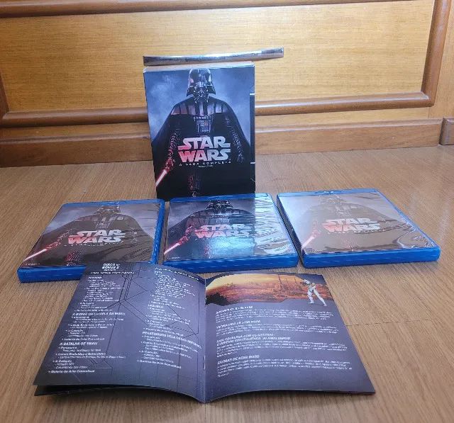 Box Blu-ray Star Wars A Saga Completa 9 Discos 6 Episódios - Foto 2