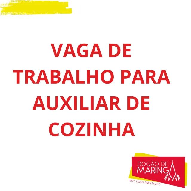 auxiliar de cozinha