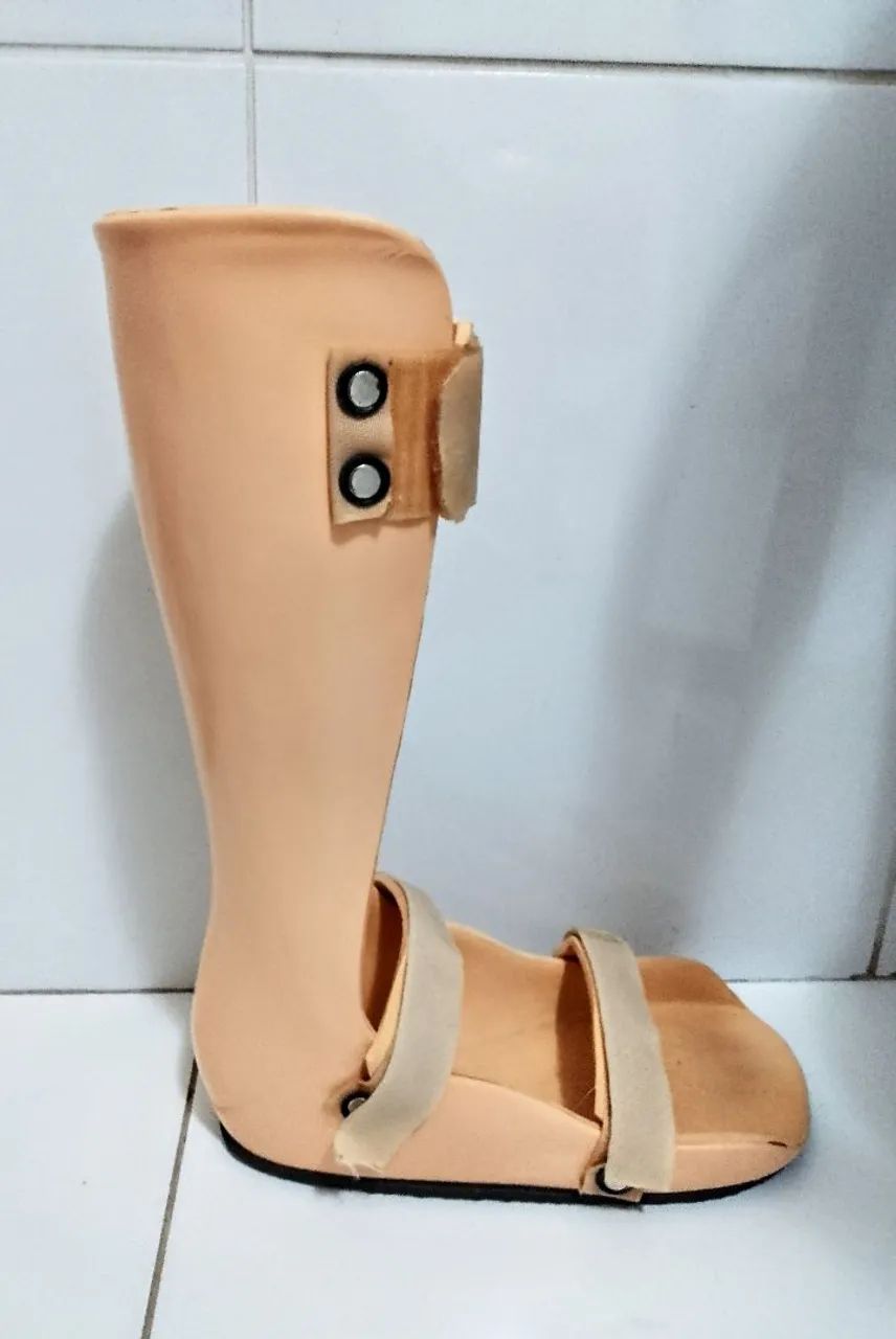 Órtesi para Perna e Pé direito - Suporte e Conforto e reabilitação  - Foto 3