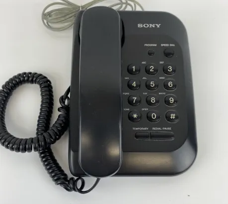Telefone com Fio Sony IT-ID51 - Para Reparo ou Peças