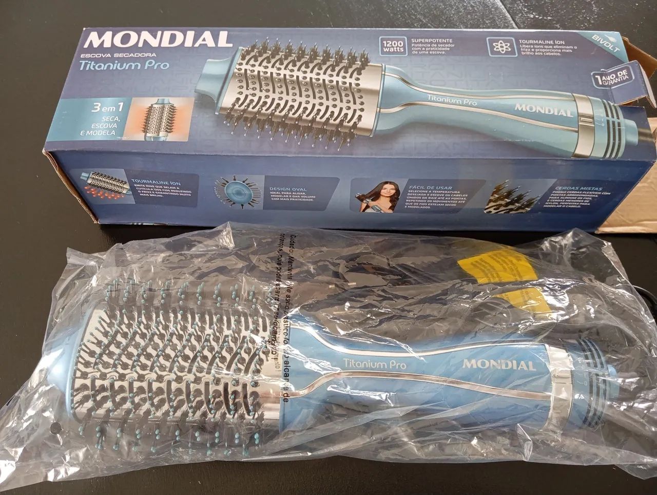 Escova secadora Titanium Pro - Mondial - Foto 3