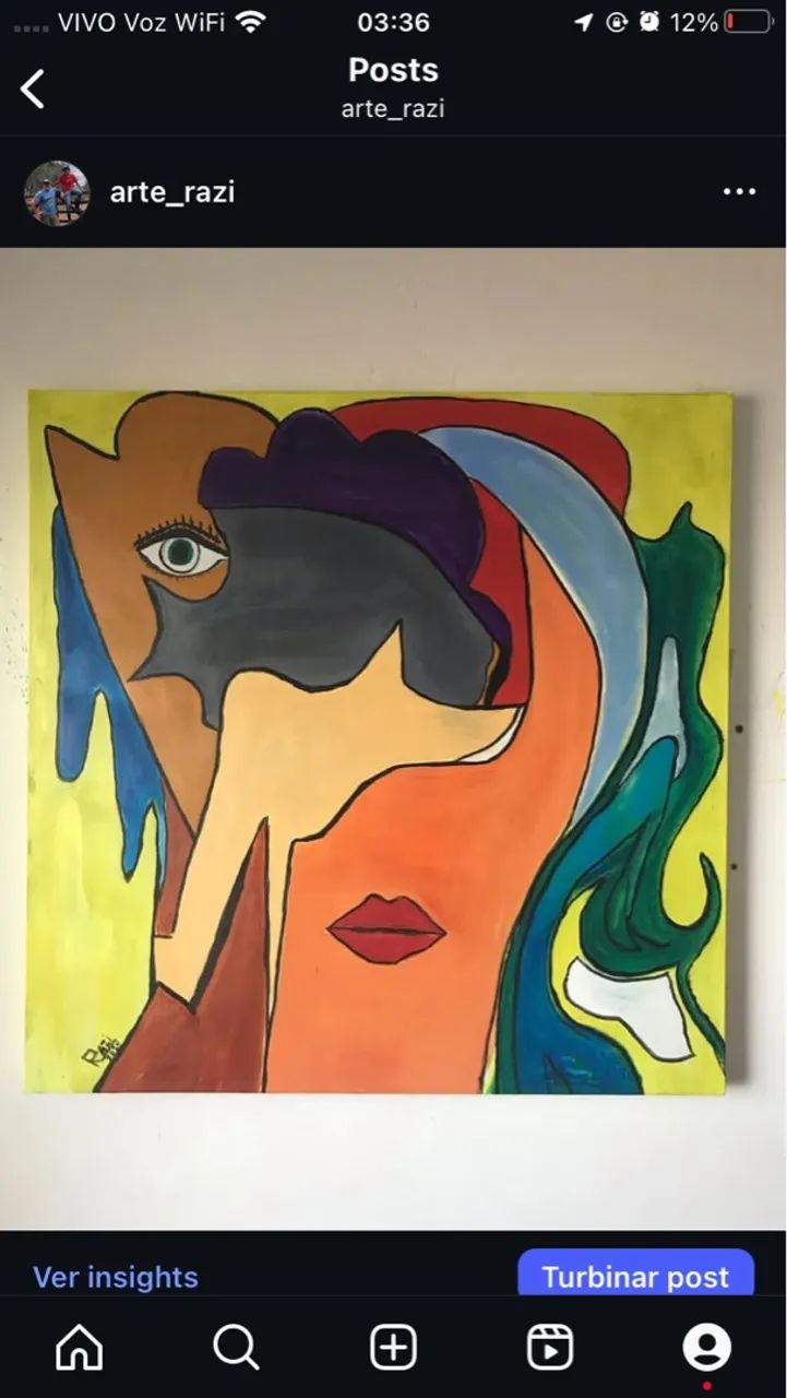Telas grandes/ Artista desconhecida  - Foto 2