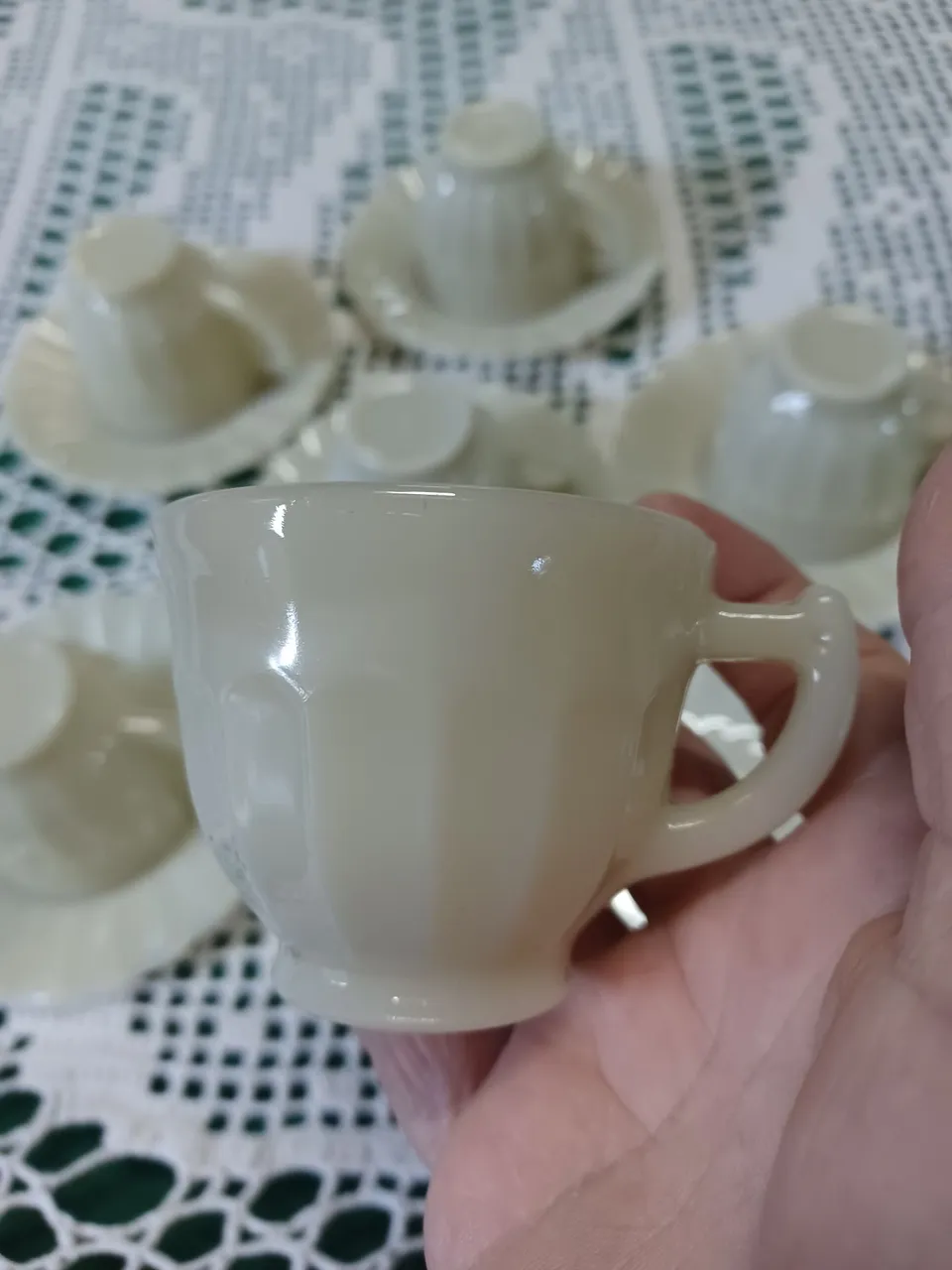 Xícaras de café antigas colorex