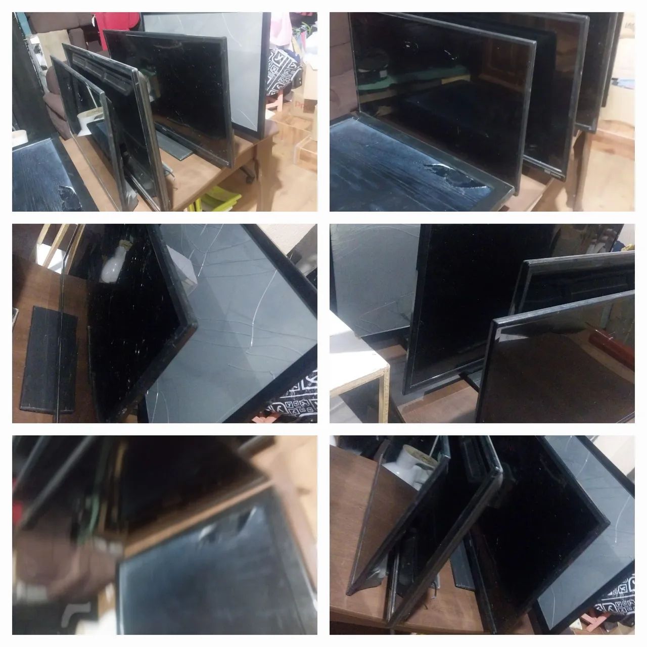 Tvs de várias tela quebrada 200$ unidade 
