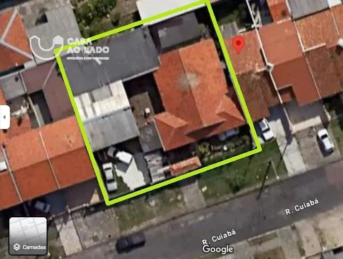 Terreno 25x24m com 600m² no Cajuru - Curitiba/PR