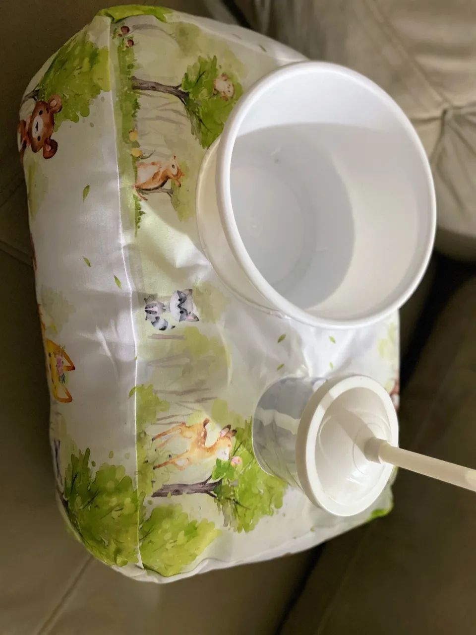 Almofada de cinema com balde + copo  - Foto 2