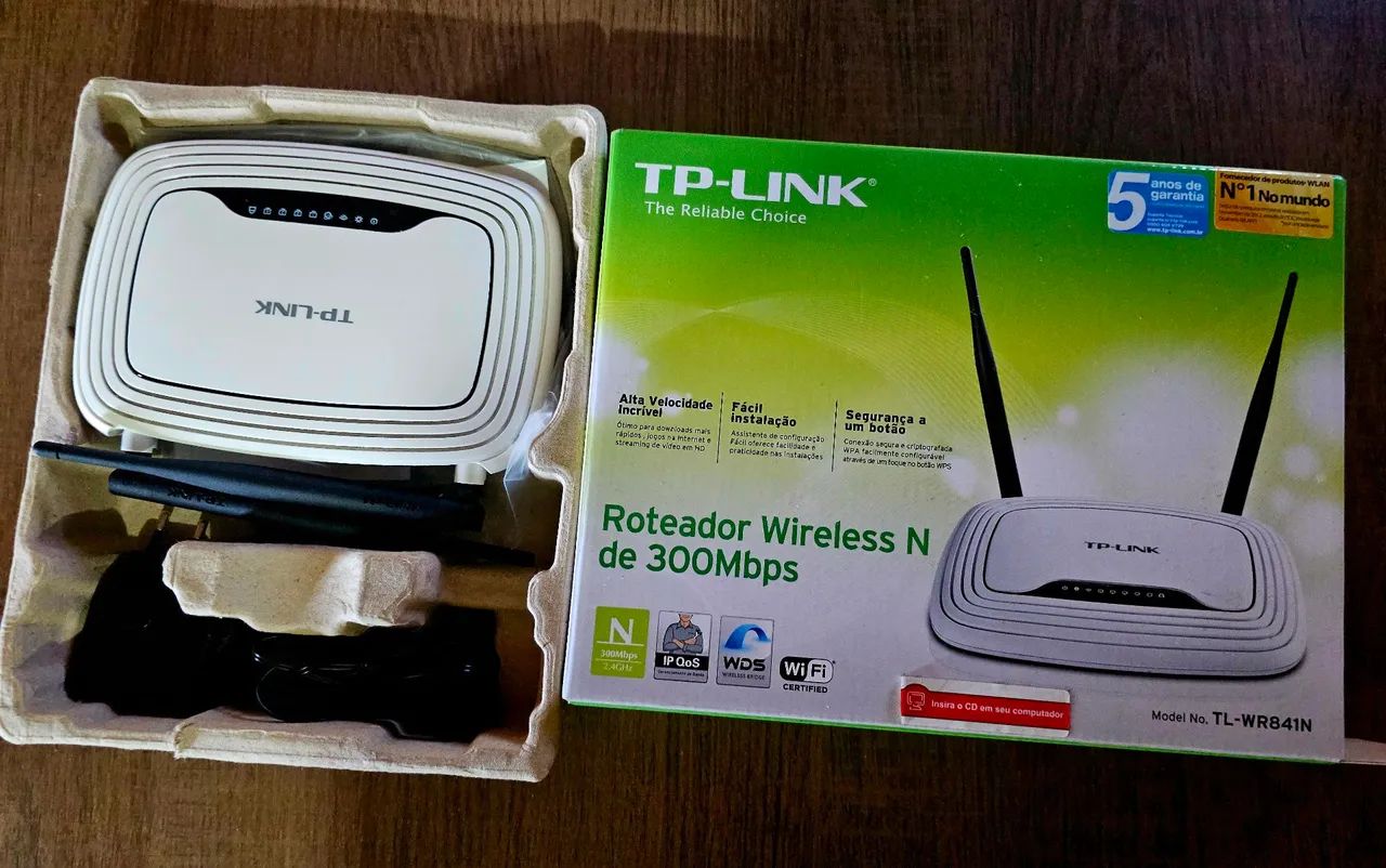 Roteador Wireless TP-Link TL-WR841N 