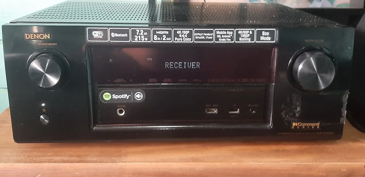 Receiver Denon AVR- X3100W -7.2ch 215w