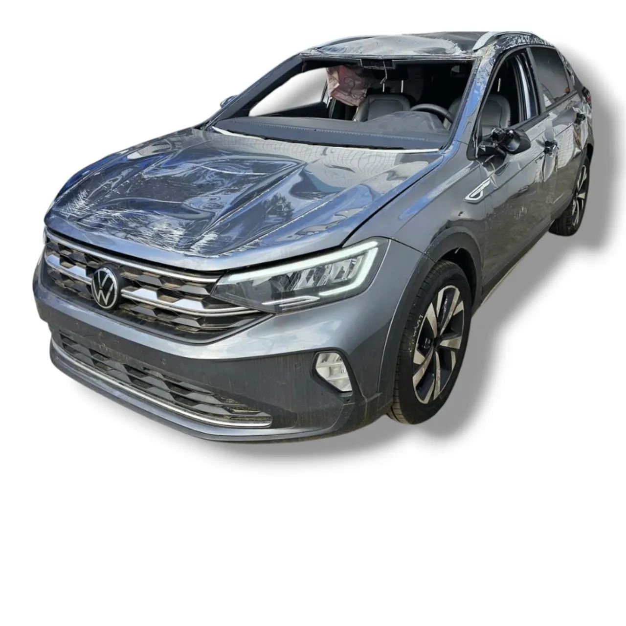 Forro Esquerdo Porta Malas Vw Nivus Highline 1.0 Tsi 2024 - Foto 7