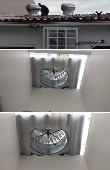 Ventiladores de teto industriais