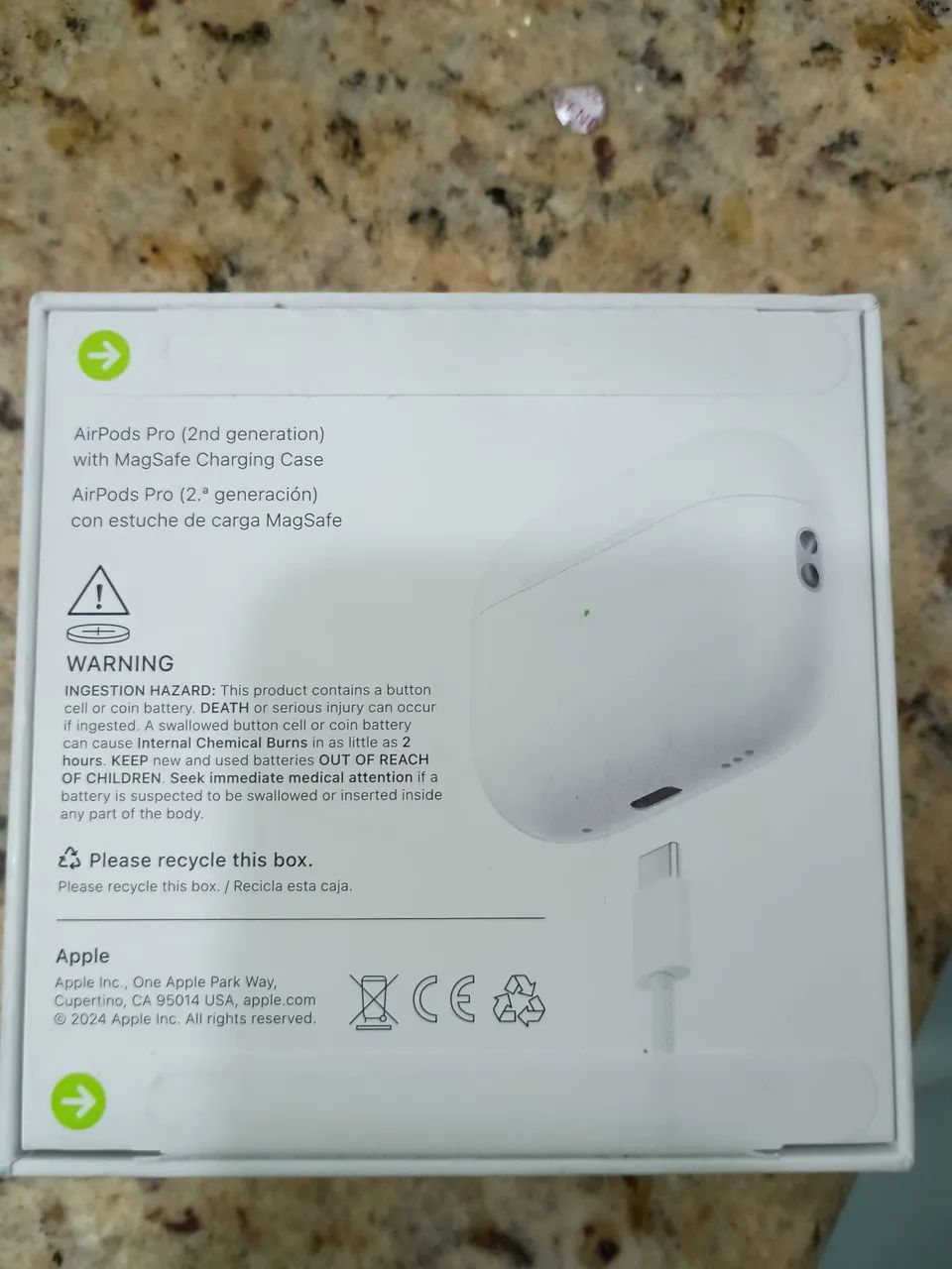 Airpods Pro 2 Original Lacrado NF 26/11/25 - Foto 2