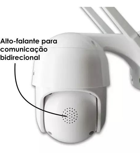 Câmera IP Wifi Inteligente 1080p - Segurança para sua casa - Foto 2