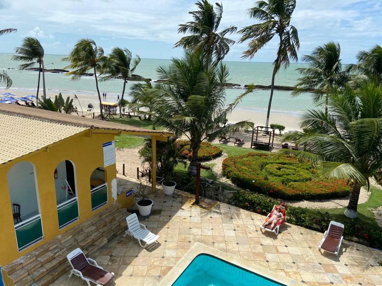Pacote Carnaval no Flat com Varanda Frente Mar - Praia dos Carneiros-PE - Foto 5