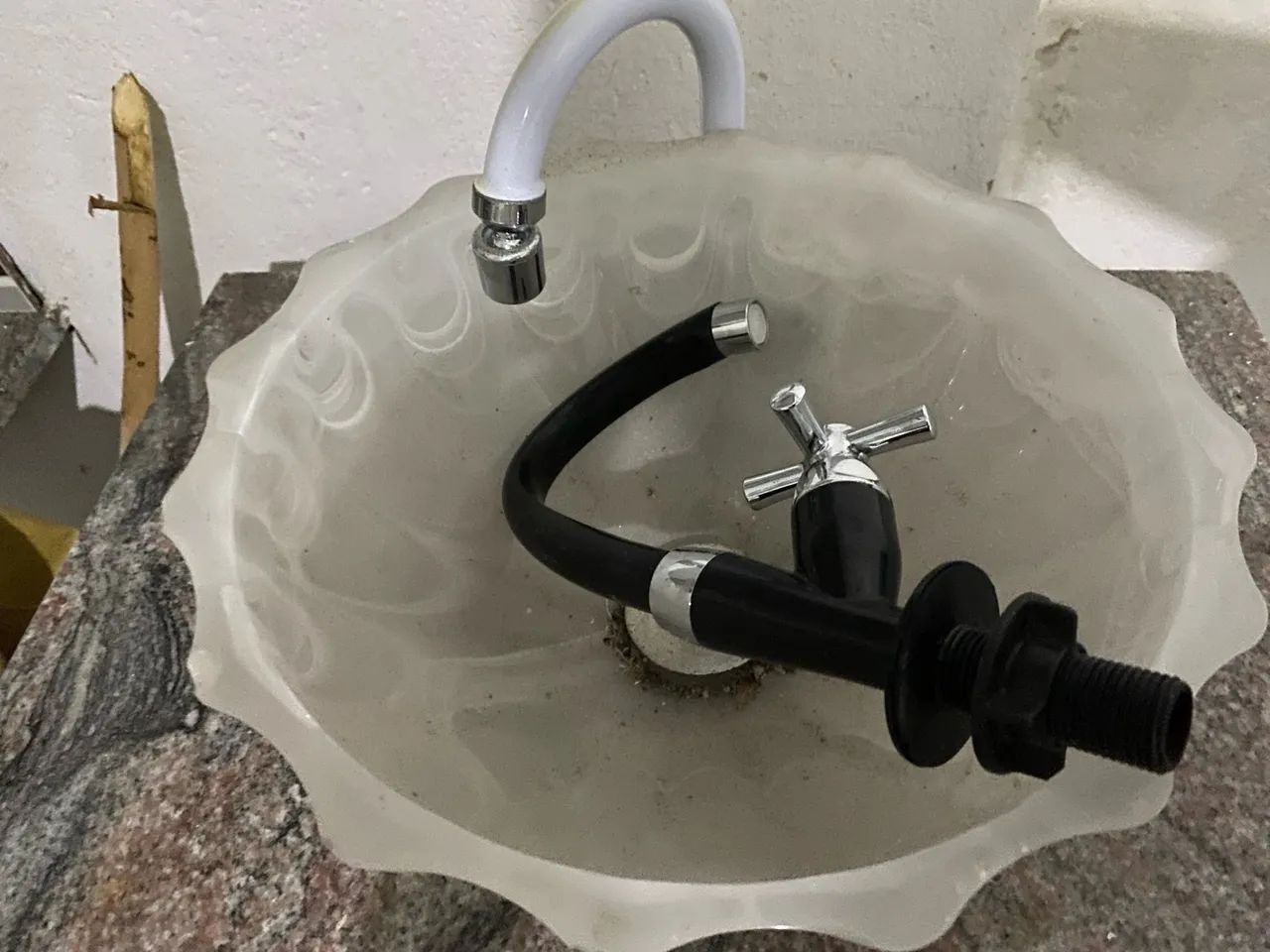 Pia de banheiro em mármore - Foto 2