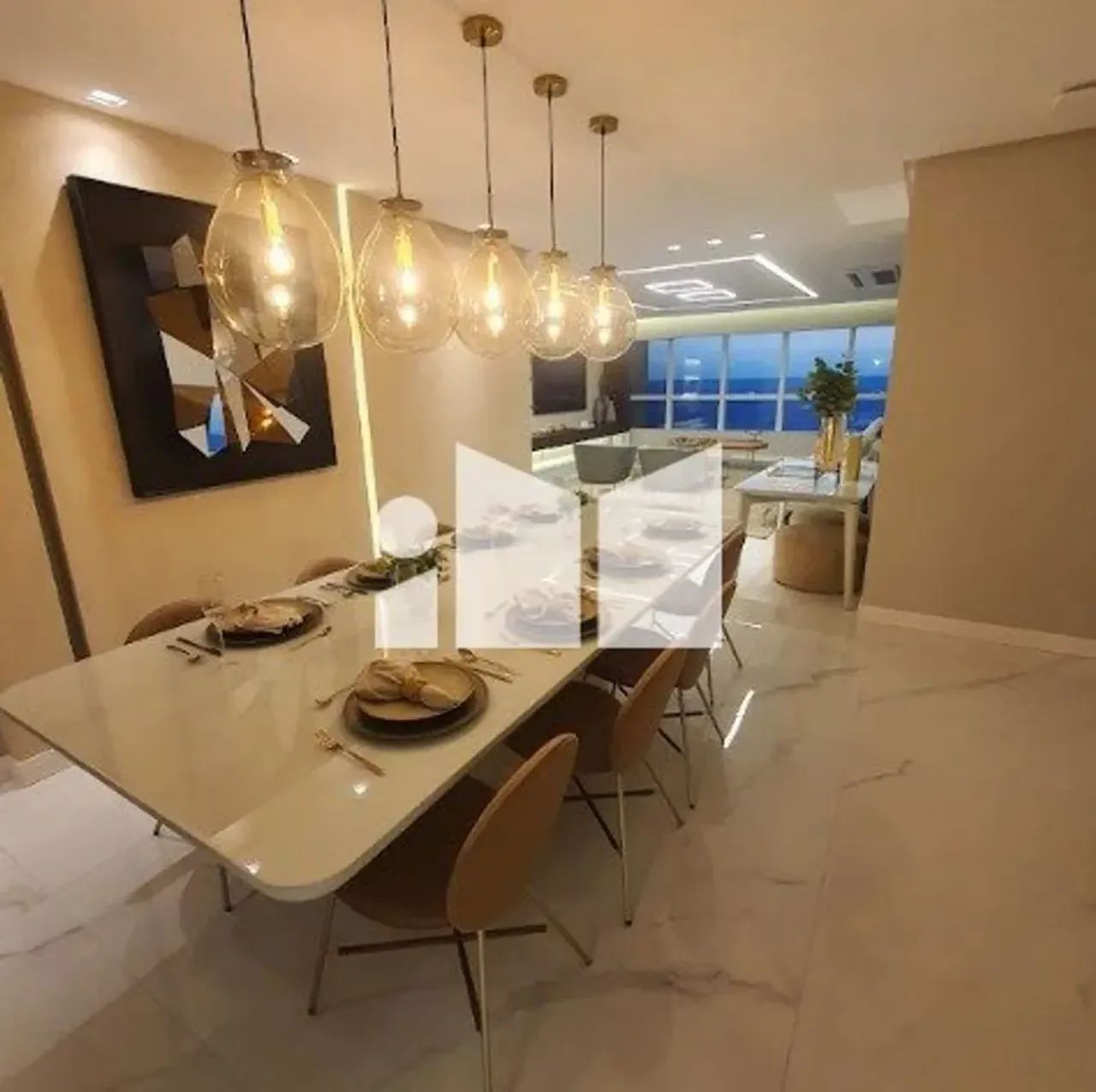 Ed. TAJ- 3 Qts- 3 Suítes- 4 Banheiros- 280m²- 4 Vagas- Lazer resort. EF3CM - Foto 3