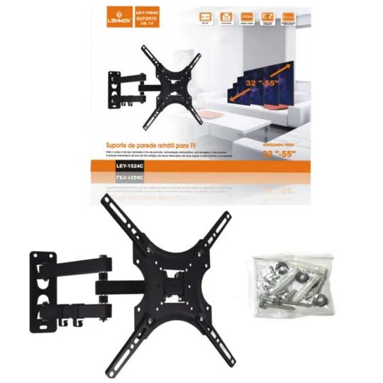 Suporte para TV Articulado Parede de 14"a 55" polegadas - Foto 2