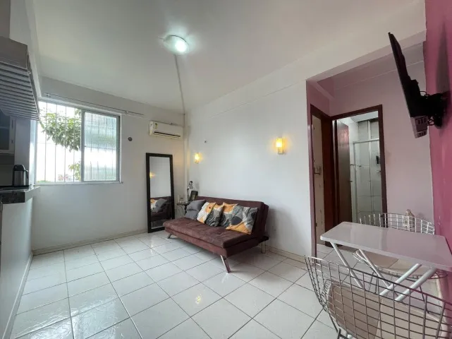 Apartamento com 1 quarto 100% mobiliado.