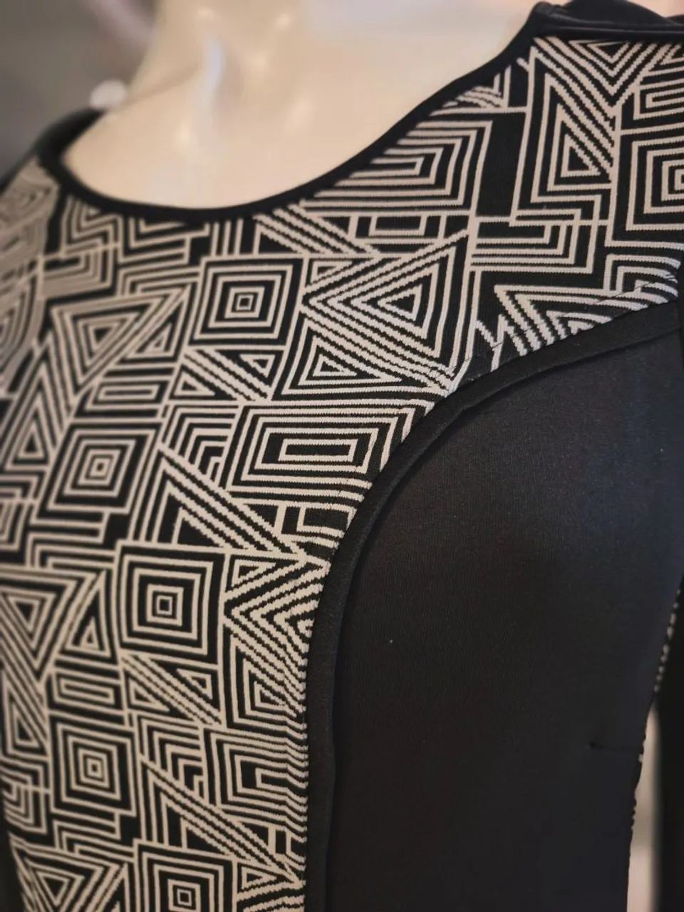 Vestido midi malha grossa - Foto 4