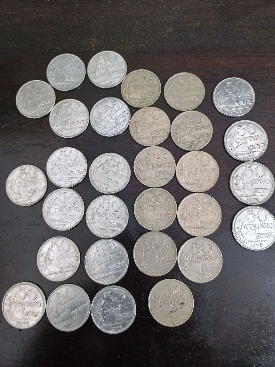 Moedas 50 Centavos - Diversos Anos - Foto 4