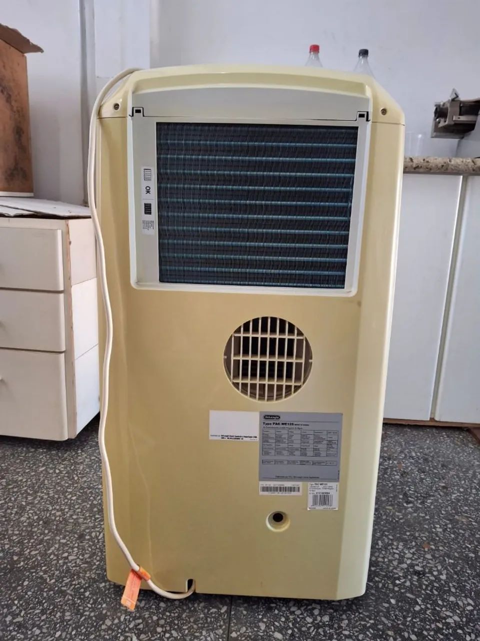 Ar condicionado 12.500 BTUs delonghi PAC we 125 semi novo. - Foto 5