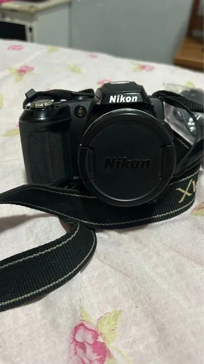 Câmera semiprofissional nikon L120 - Foto 5