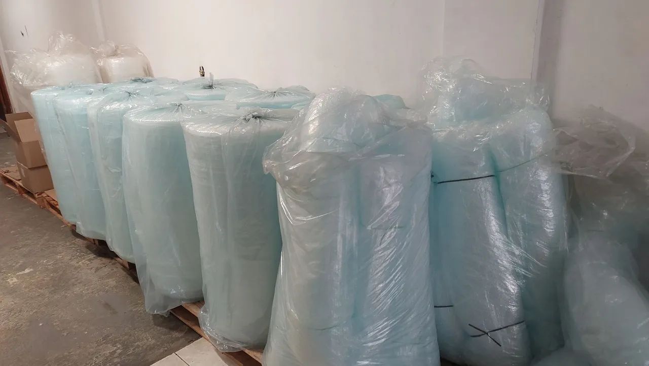 Plastico bolha caixa de papelao para mudança jornal strech fitas  - Foto 3